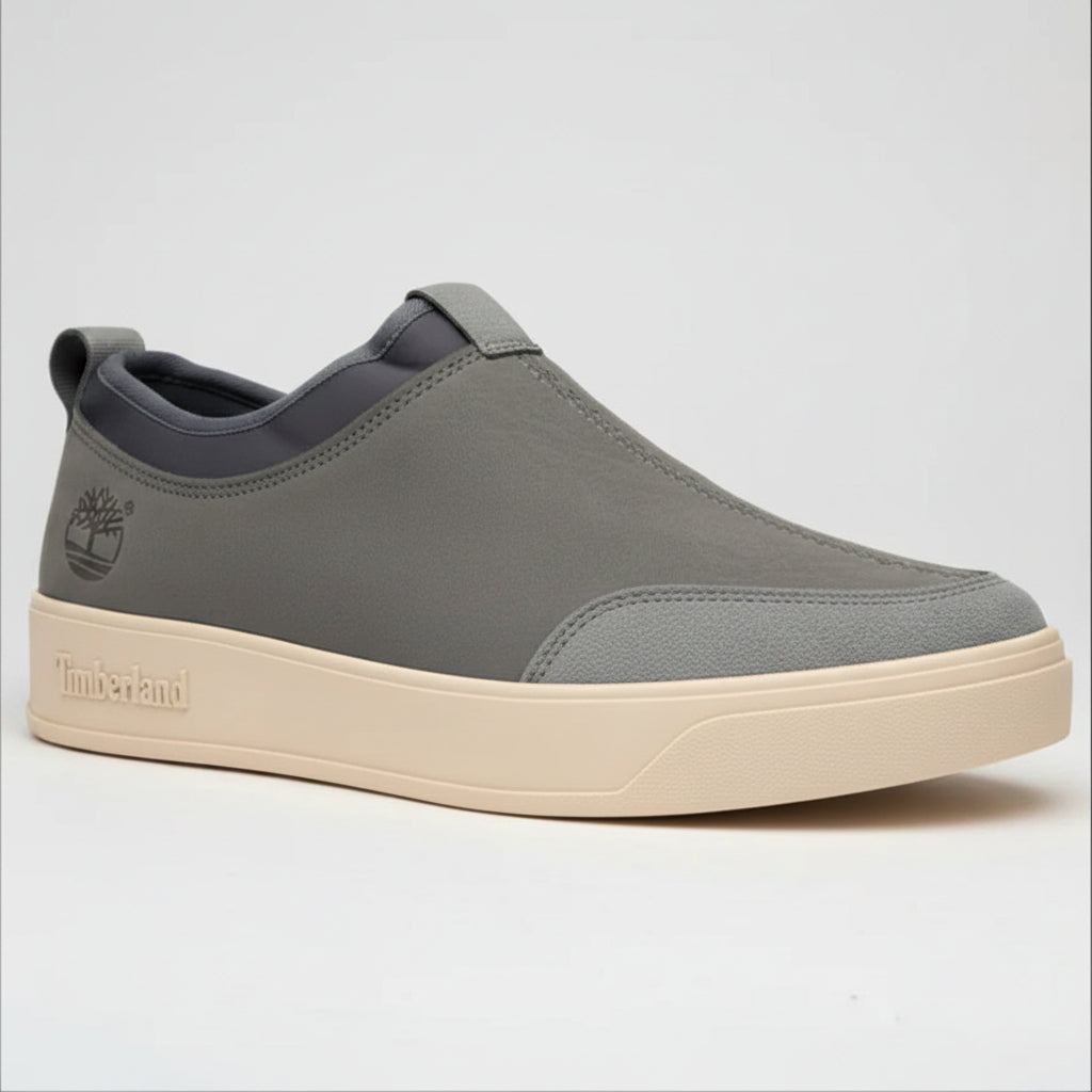 Men’s Premium Slip-On Casual Sneaker – Minimalist Leather Comfort Shoe