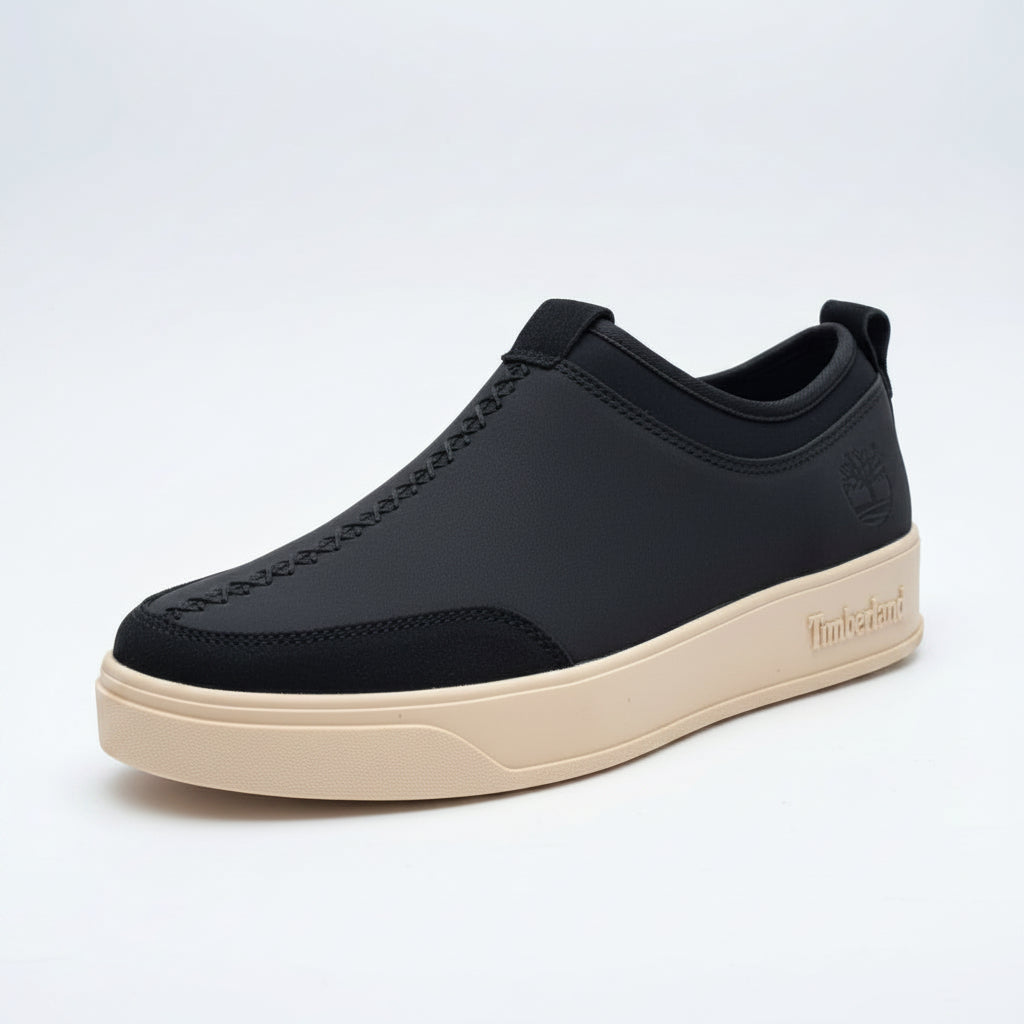 Men’s Premium Slip-On Casual Sneaker – Minimalist Leather Comfort Shoe