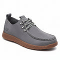 Casual Moc Toe Leather Shoes – Everyday Comfort & Style