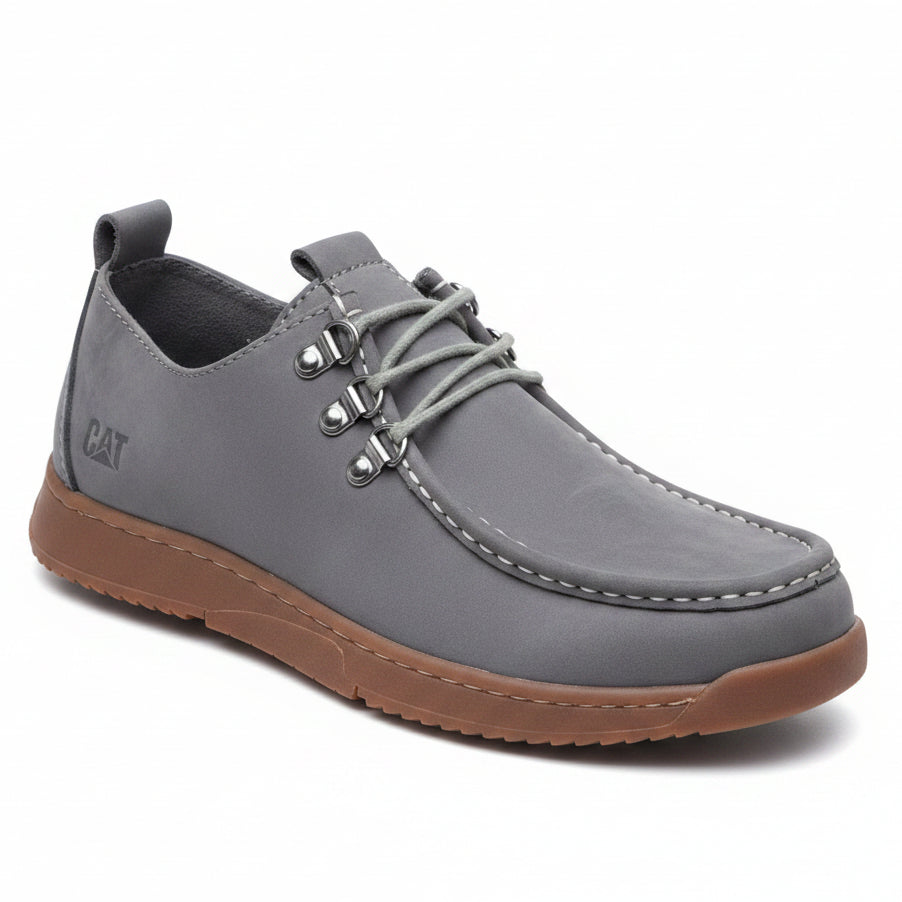 Casual Moc Toe Leather Shoes – Everyday Comfort & Style