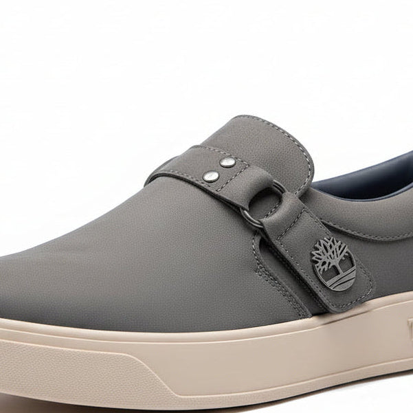Men’s Premium Slip-On Casual Loafers – Stylish Buckle Design Comfort Shoes