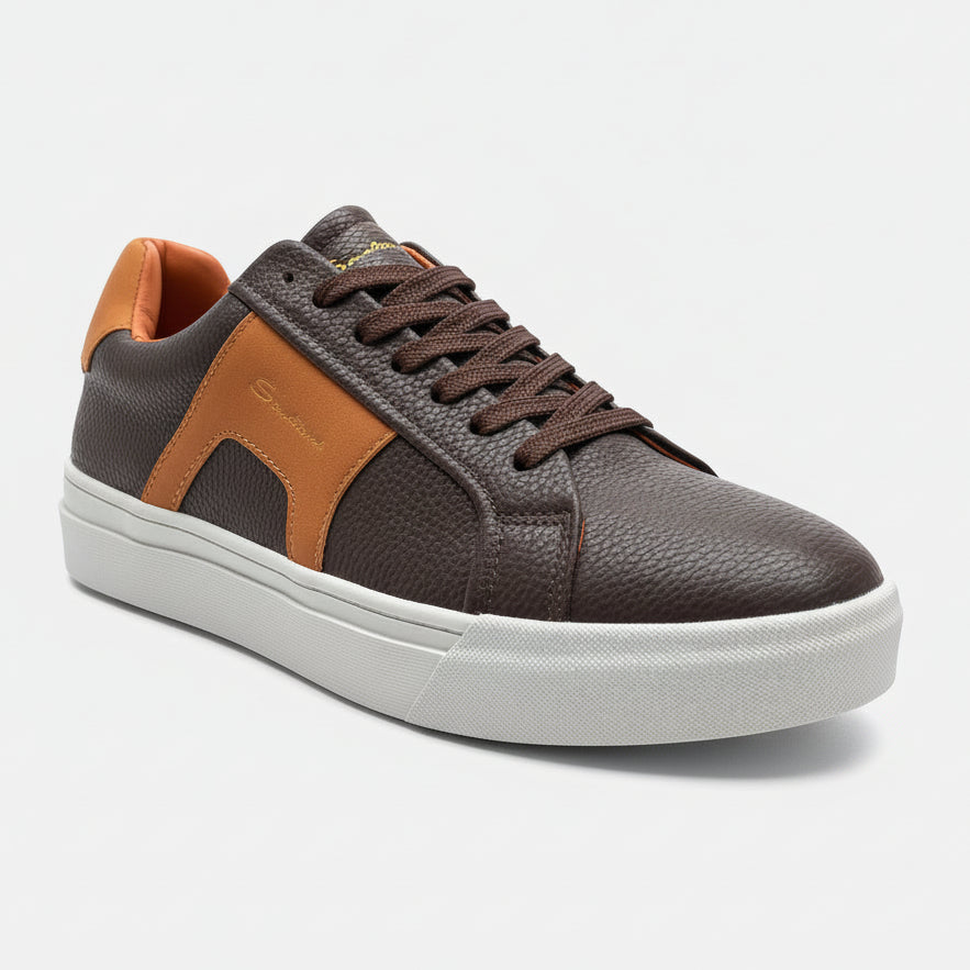 Low-Top Sneakers – Modern Contrast Casual Street Shoes
