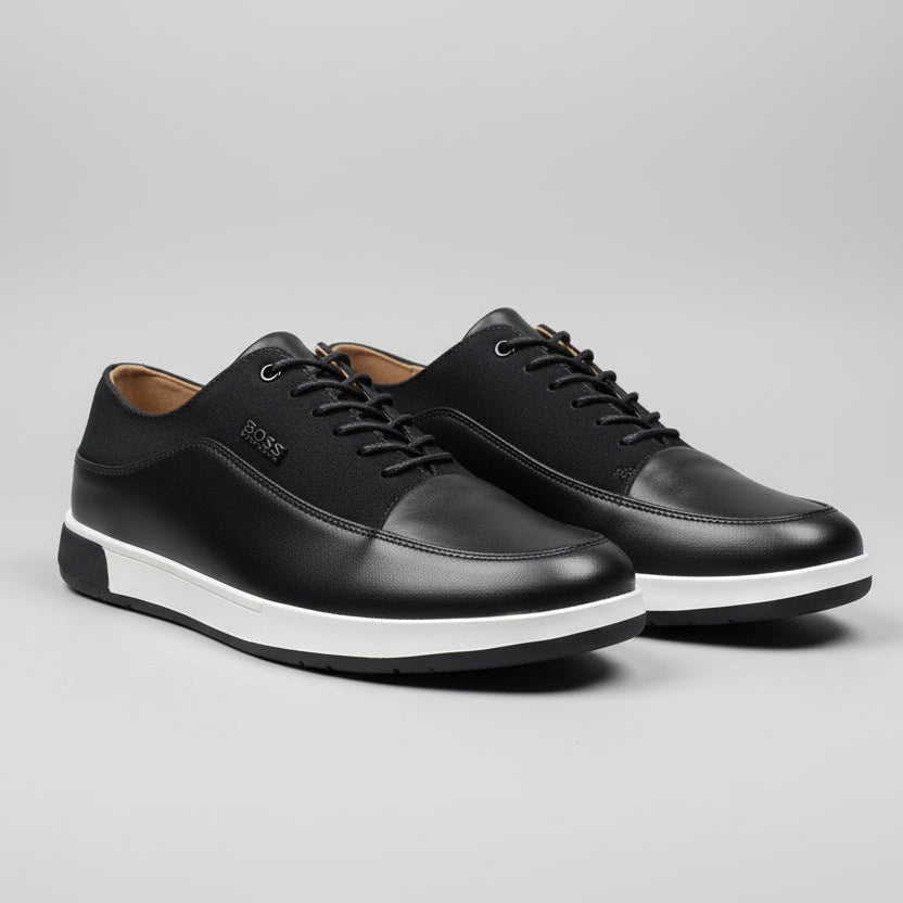 Men’s Premium Leather Casual Sneakers – Smart Comfort Dress Shoes | Urban Luxe Collection