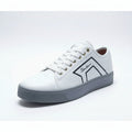 Premium Leather Low-Top Sneakers – Stylish Casual Lace-Up Shoes for Everyday Comfort