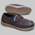 Men's Casual Moc-Toe Lace-Up Shoes | Textured Everyday Smart-Casual Footwear_OC