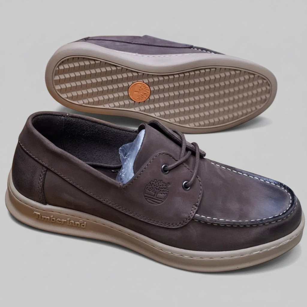 Men's Casual Moc-Toe Lace-Up Shoes | Textured Everyday Smart-Casual Footwear_OC