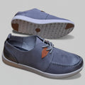 Men's Casual Moc-Toe Lace-Up Shoes | Textured Smart-Casual Everyday Footwear_OC