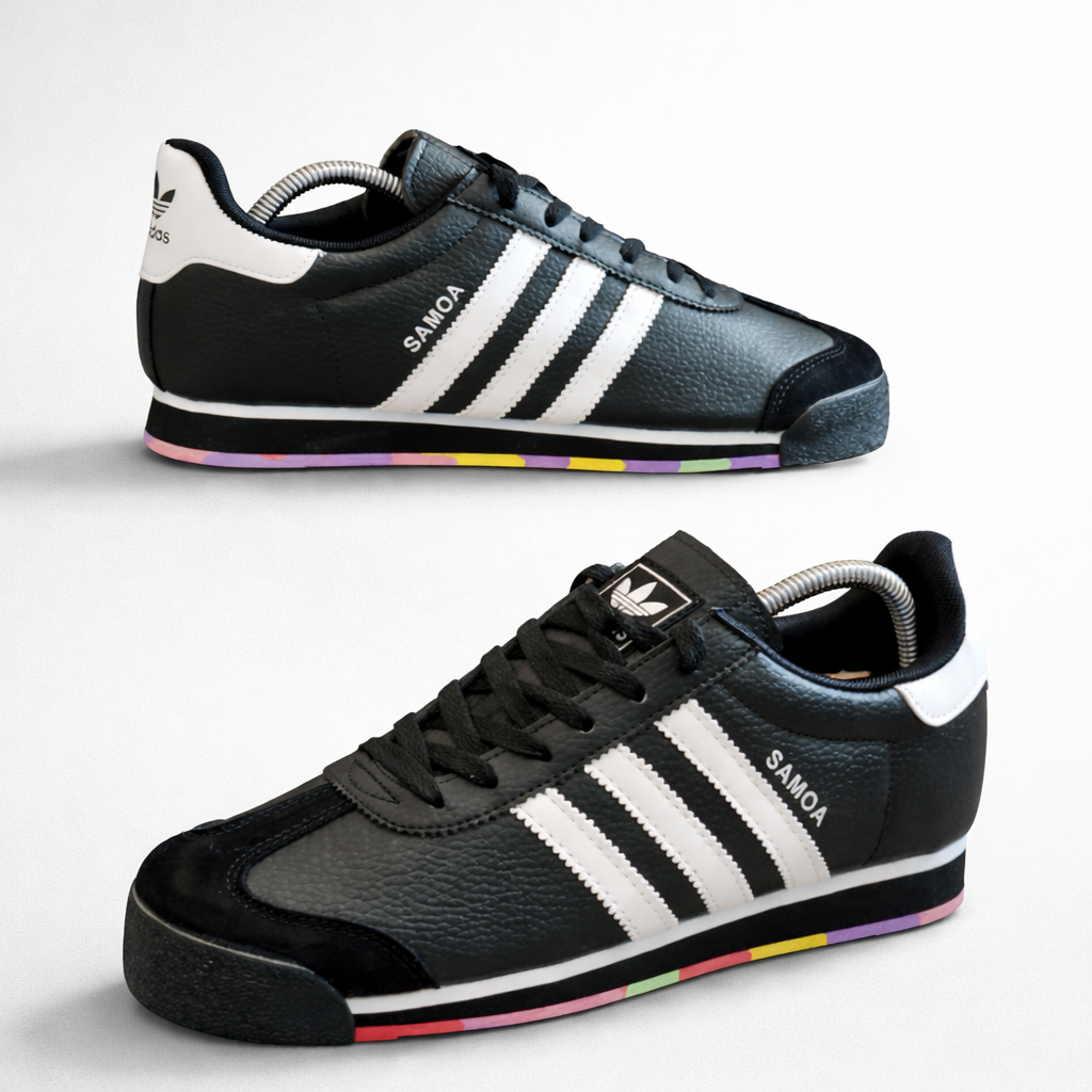 Adidas Samoa Classic Leather Sneakers – Premium Retro Comfort Trainers for Men & Women