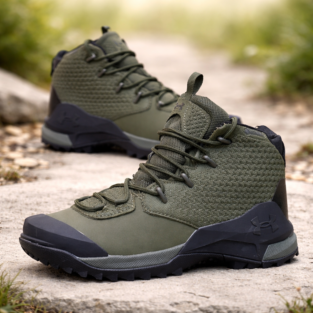 Men’s Tactical Outdoor Hiking Boots – Lightweight Breathable Trail Shoes