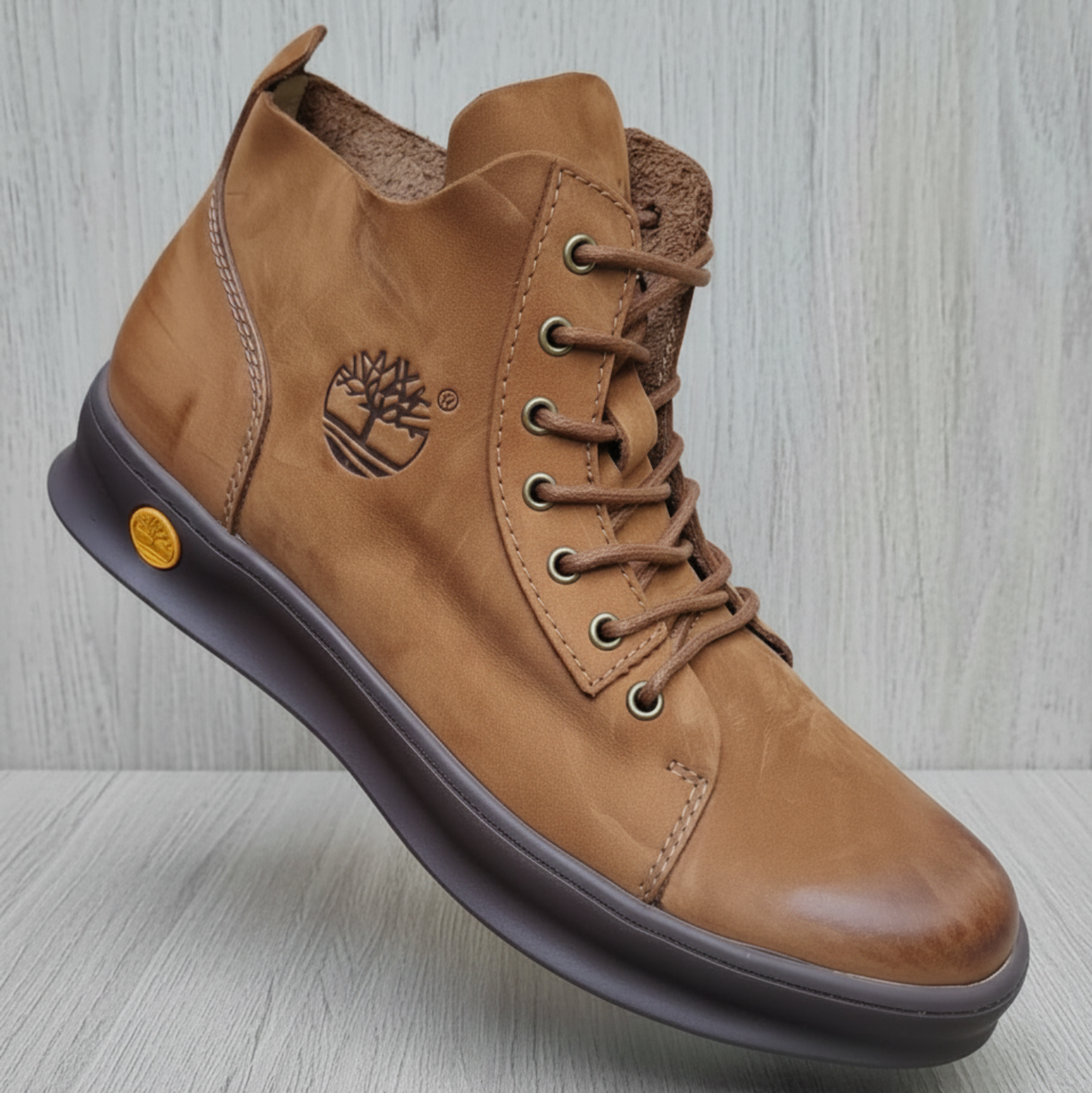 Men's Premium Leather Chukka Casual Boots_OC