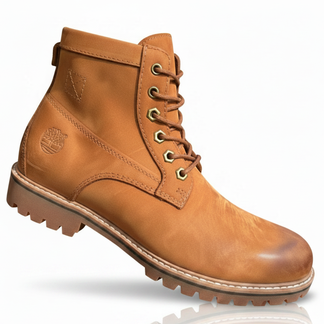 Rugged Heritage Expedition Lace-Up Utility Ankle Boots _KK