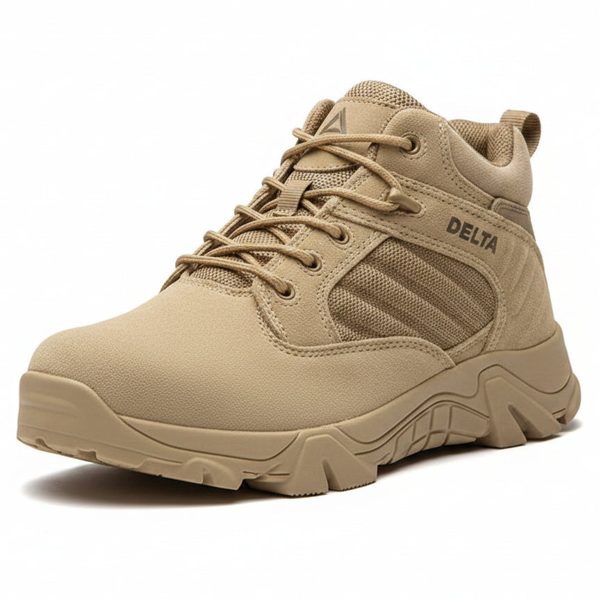 Executive Delta | Men's Tactical Desert Boots – Lightweight Outdoor Combat Boots_SHY