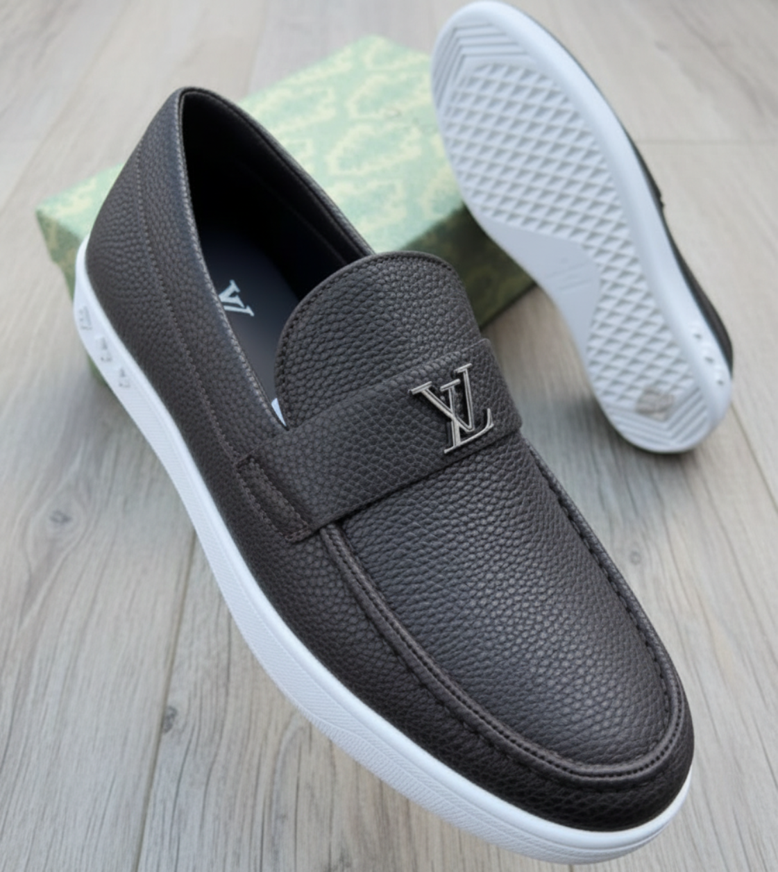 Men's Executive Premium Slip-On Loafers | Smart Casual Comfort Shoes_BK