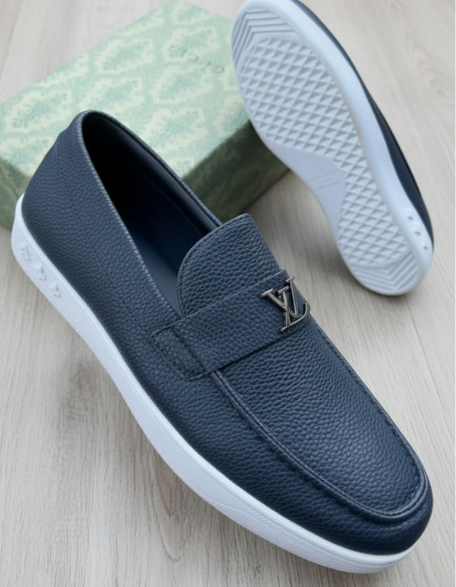 Men's Executive Premium Slip-On Loafers | Smart Casual Comfort Shoes_BK
