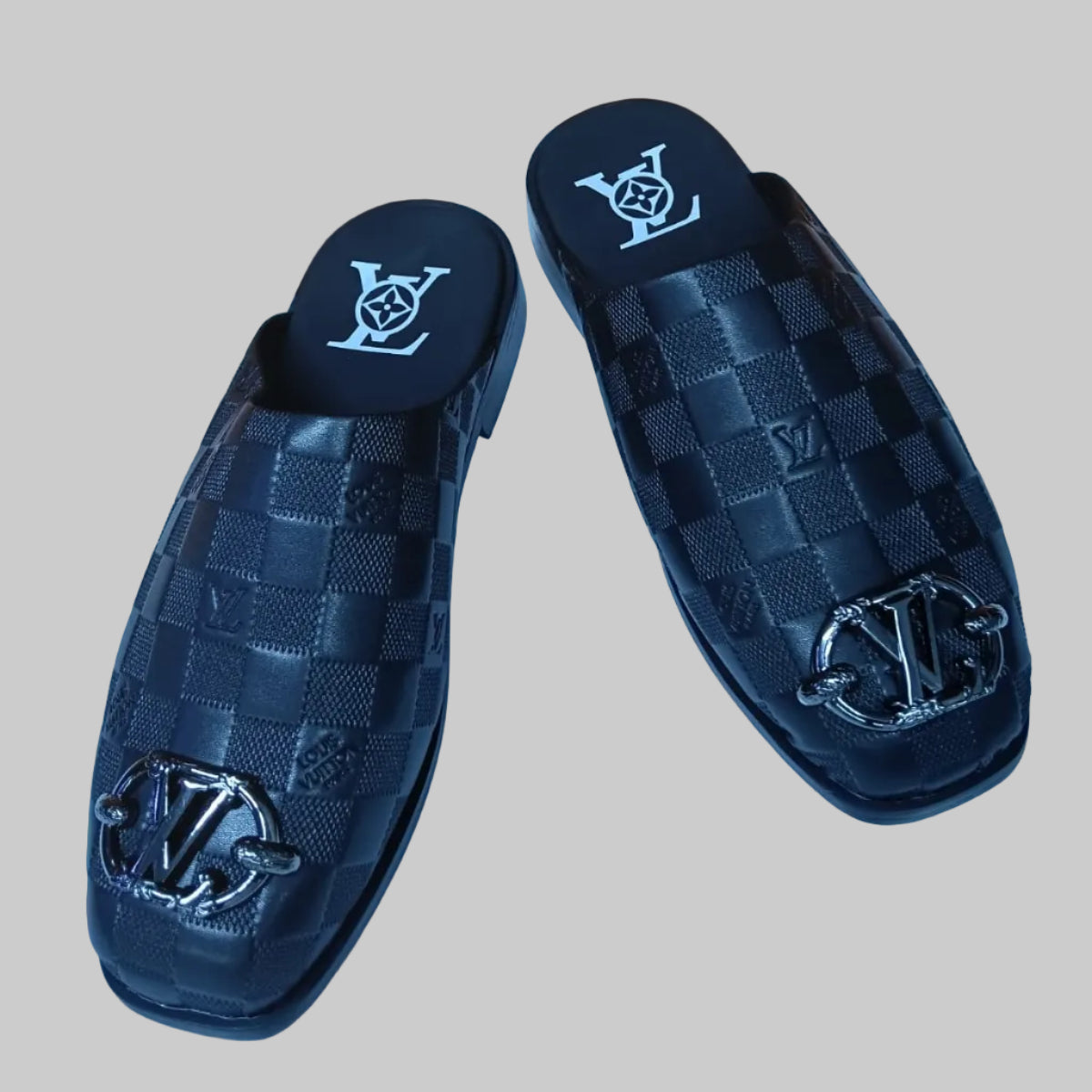 Men's Premium Formal Leather Mule Loafers | Executive Prestige _SSV