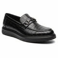 Executive Prestige | Croc-Embossed Horsebit Loafers – Luxury Slip-On Dress Shoes_SHY