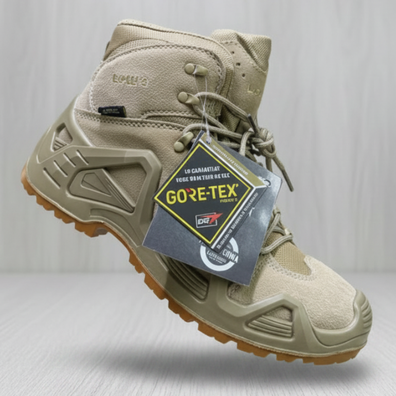 Men's Tactical Mid-Cut Outdoor Hiking Boots – Waterproof Military Adventure Boots_SHY