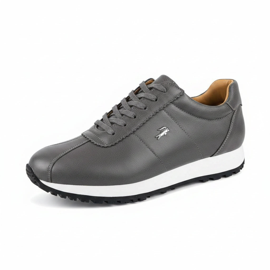 Refined Smart Casual Sneakers – Lightweight Lace-Up Comfort Shoes for Work & Daily Wear