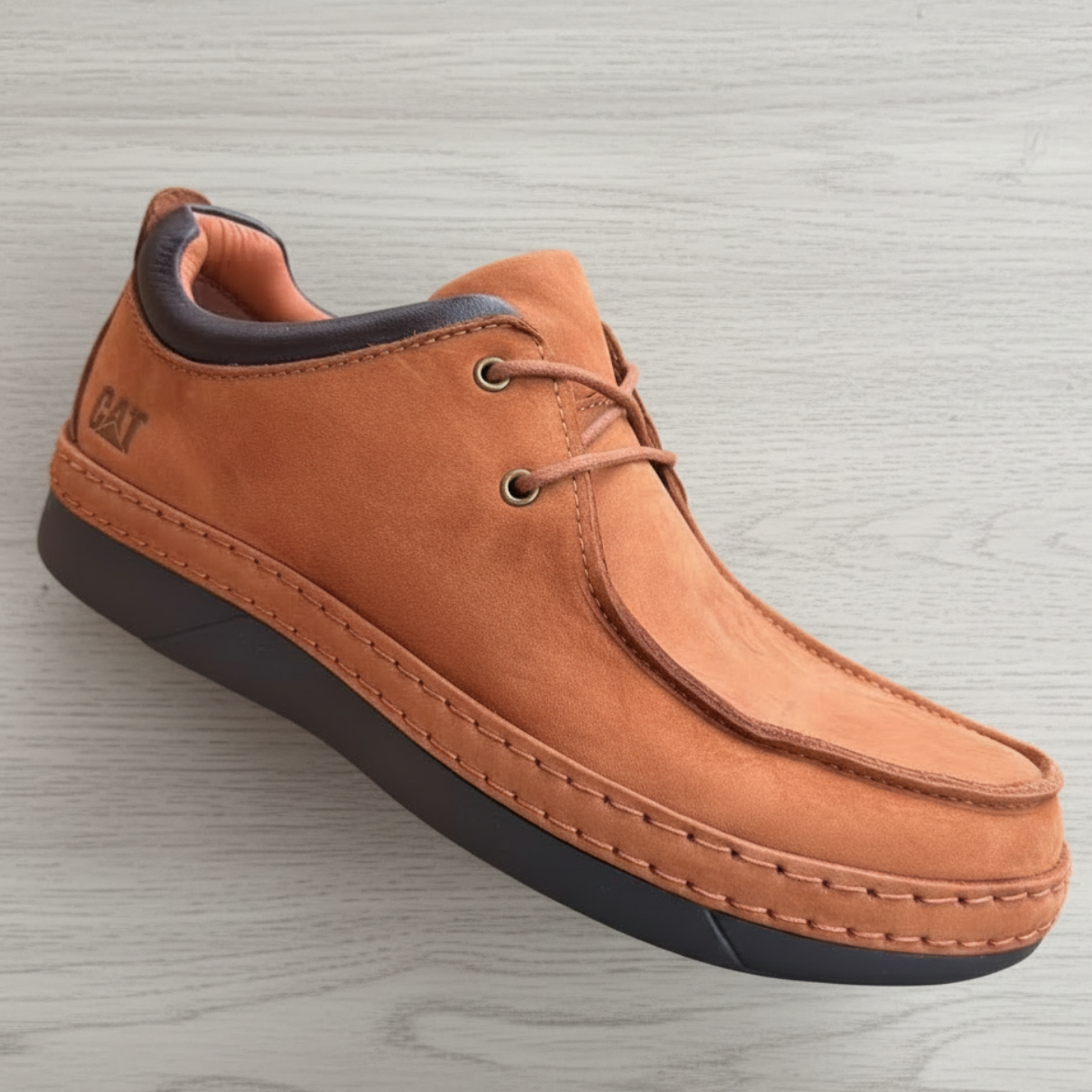 Men's Lightweight Moc Toe Casual Walking Shoes_KK
