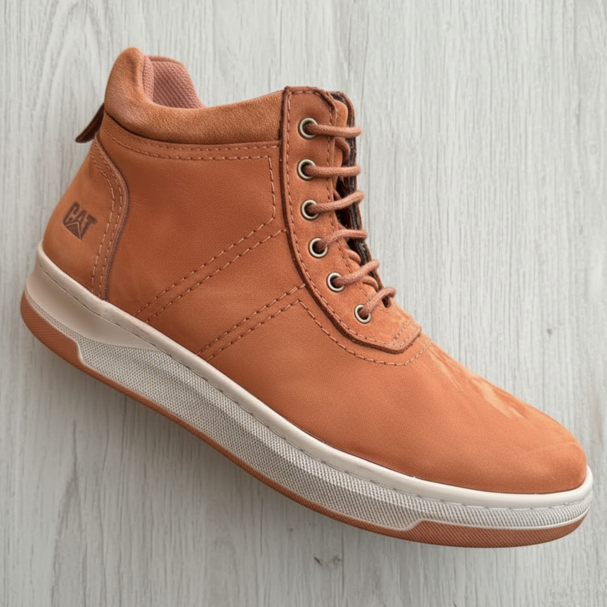 Men's Classic Mid-Top Soft Leather Casual Boot _KK