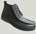 Men's Mid-Top Casual Leather Chukka Boots_KK
