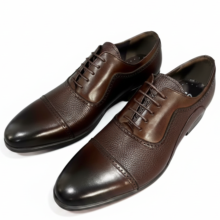 Premium Cap Toe Oxford Shoes – Luxury Leather Business Dress Shoes_GG