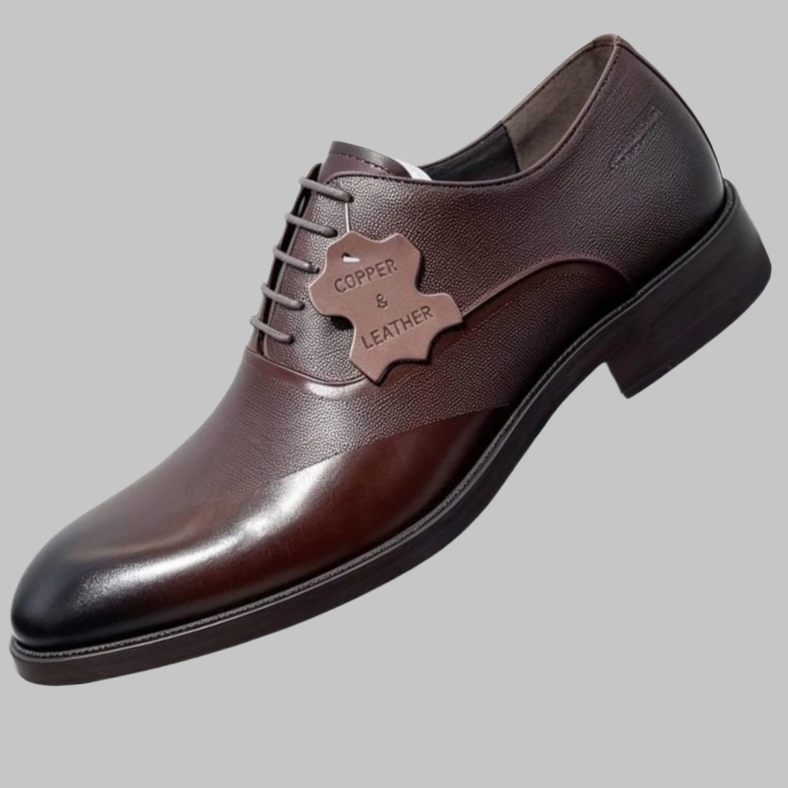 Men's Classic Oxford Formal Shoes – Premium Leather Business Dress Shoes_Gs