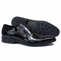 Prestige Black Patent Cap-Toe Derby Shoes – Luxury Formal Dress Shoes_Gs