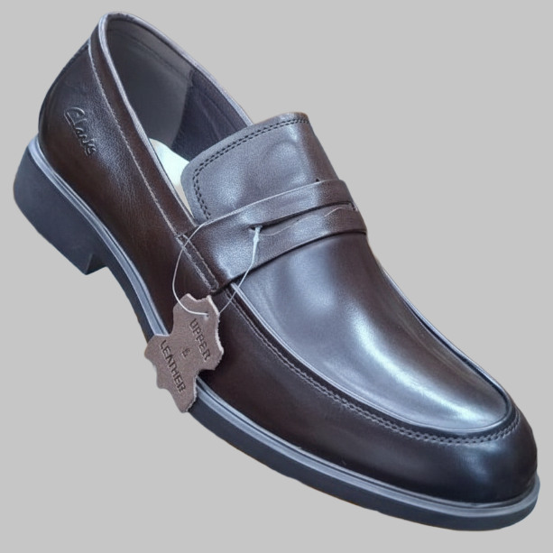 Premium Brown Penny Loafers – Executive Slip-On Formal Dress Shoe_Gs