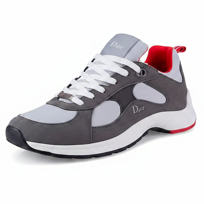 Premium Retro Running Sneakers – Lightweight Mesh Lace-Up Casual Comfort Shoes