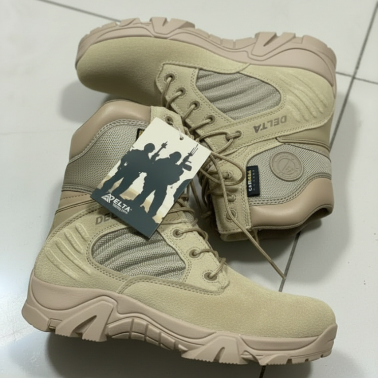 Tactical Desert Combat Boots – Lightweight Military Hiking Boots_SHY