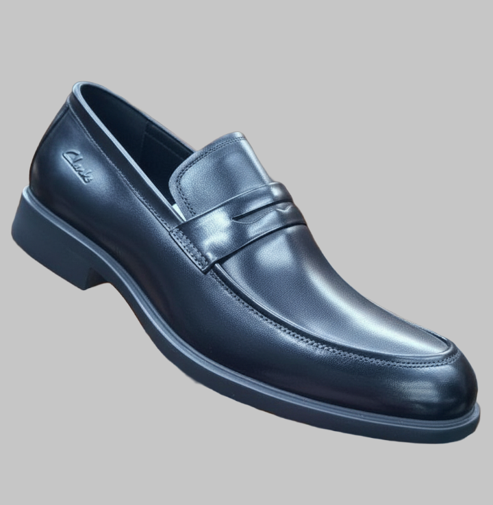 Imperial Black Venetian Loafers – Luxury Slip-On Executive Dress Shoes_Gs