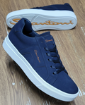 Men's Premium Lace-Up Casual Sneakers | Lightweight Smart Casual Shoes_BK