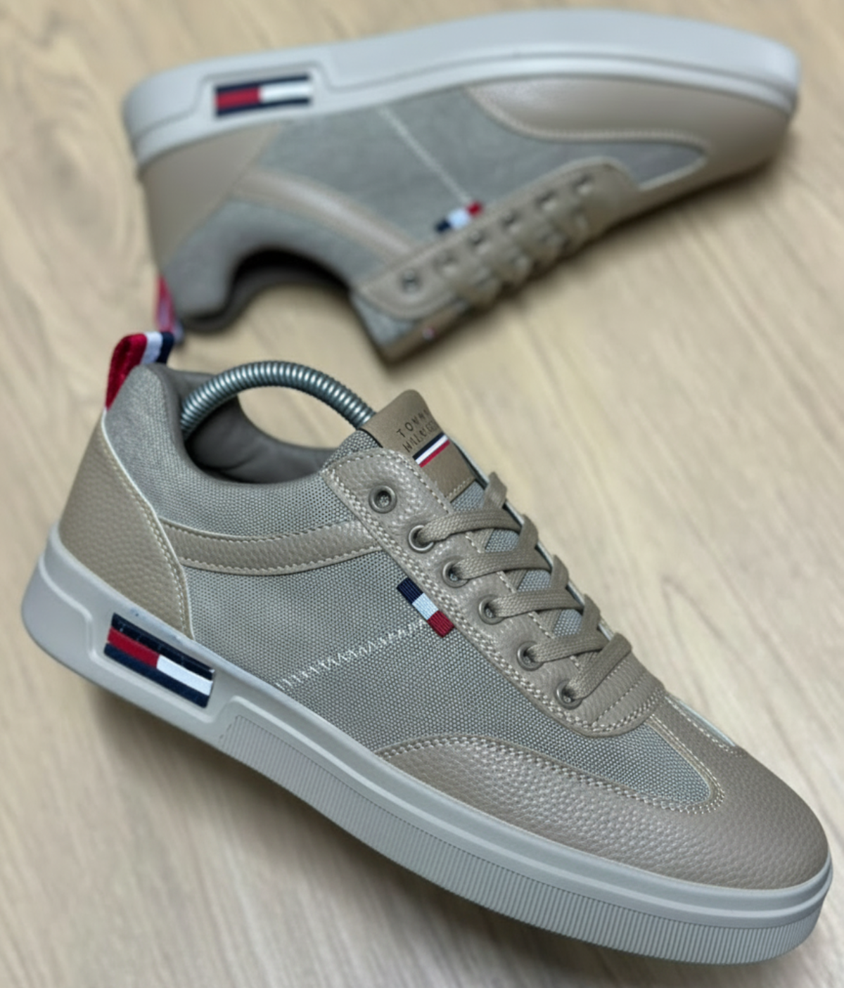 Men's Premium Lifestyle Lace-Up Sneakers | Lightweight Smart Casual Shoes_BK