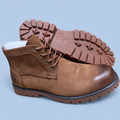 Men's Rugged Chukka Boots – Lace-Up Design with Textured Finish and Heavy Lug Sole_OC