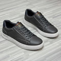 Men's Urban Charcoal Sneakers – Sleek Everyday Style with a Refined Streetwear Edge_KB