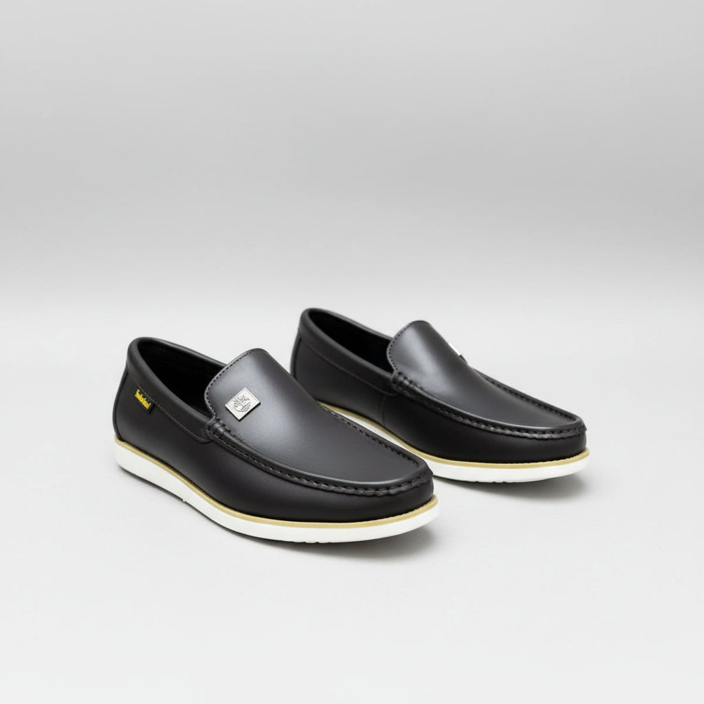 Men’s Premium Leather Slip-On Loafers – Smart Casual Comfort Shoes | Classic Everyday Style