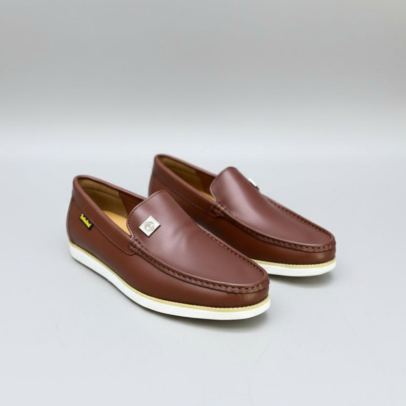 Men’s Premium Leather Slip-On Loafers – Smart Casual Comfort Shoes | Classic Everyday Style