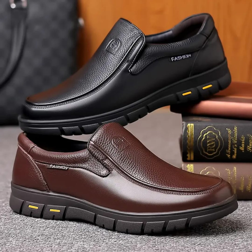 Men’s Comfort Slip-On Loafers – Lightweight Casual Office Shoes