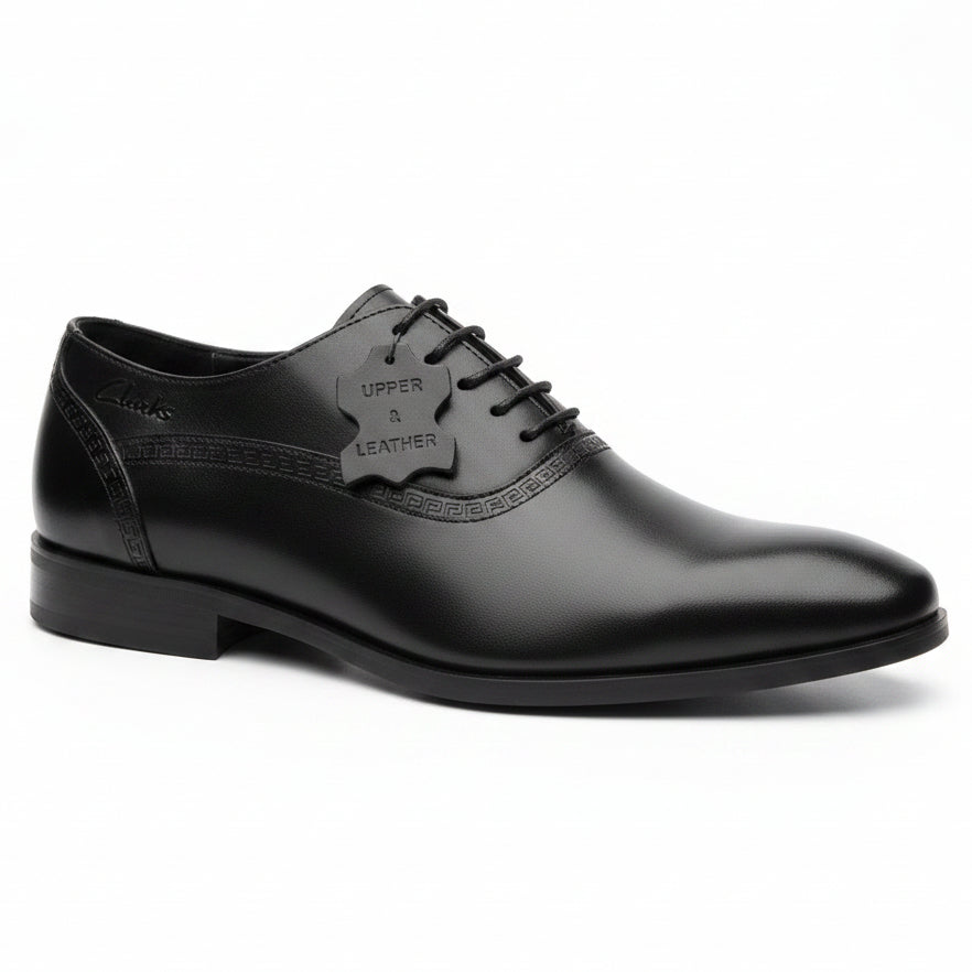 Classic Leather Oxford Dress Shoes – Formal Business Elegance