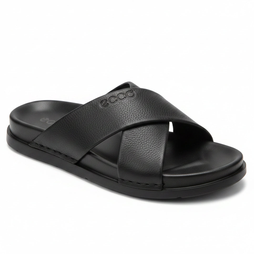 Luxe Cross-Strap Slides – Premium Everyday Comfort Sandals