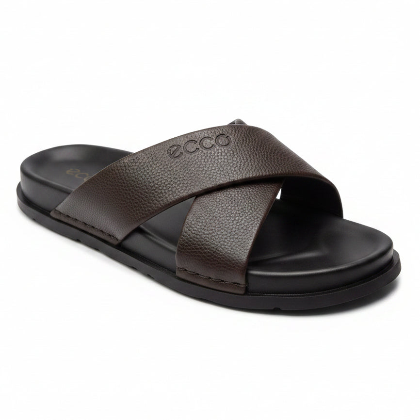 Luxe Cross-Strap Slides – Premium Everyday Comfort Sandals