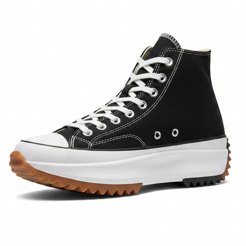 Platform High-Top Canvas Sneakers – Bold Streetwear Comfort