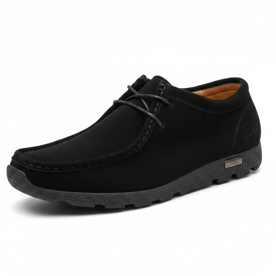 Premium Suede Moc Toe Casual Shoes – Classic Comfort & Everyday Style