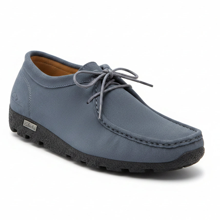Premium Suede Moc Toe Casual Shoes – Classic Comfort & Everyday Style