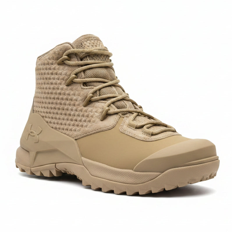 Men's Tactical Trekking Hiking Boots - High Ankle Outdoor Trail Shoes Lightweight Rugged Adventure Footwear