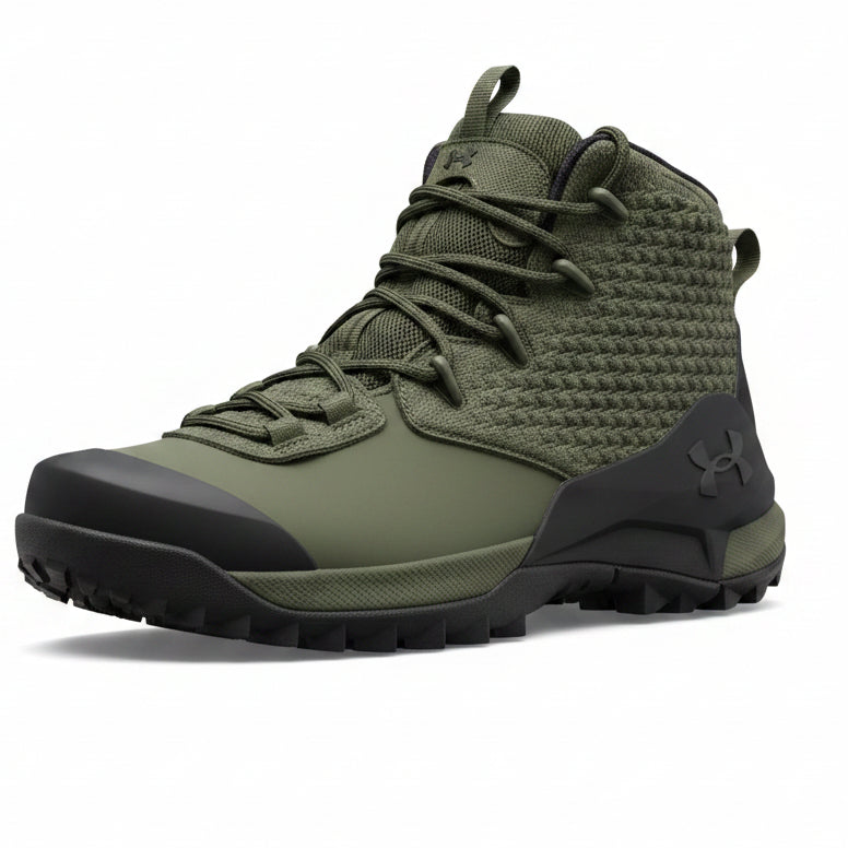 Men's Tactical Trekking Hiking Boots - High Ankle Outdoor Trail Shoes Lightweight Rugged Adventure Footwear