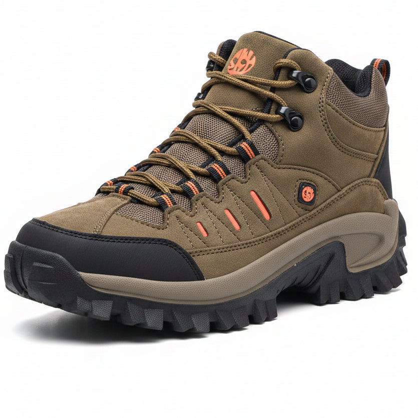 TrailForge Men's Outdoor Hiking Boots – Rugged Comfort & All-Terrain Adventure Footwear