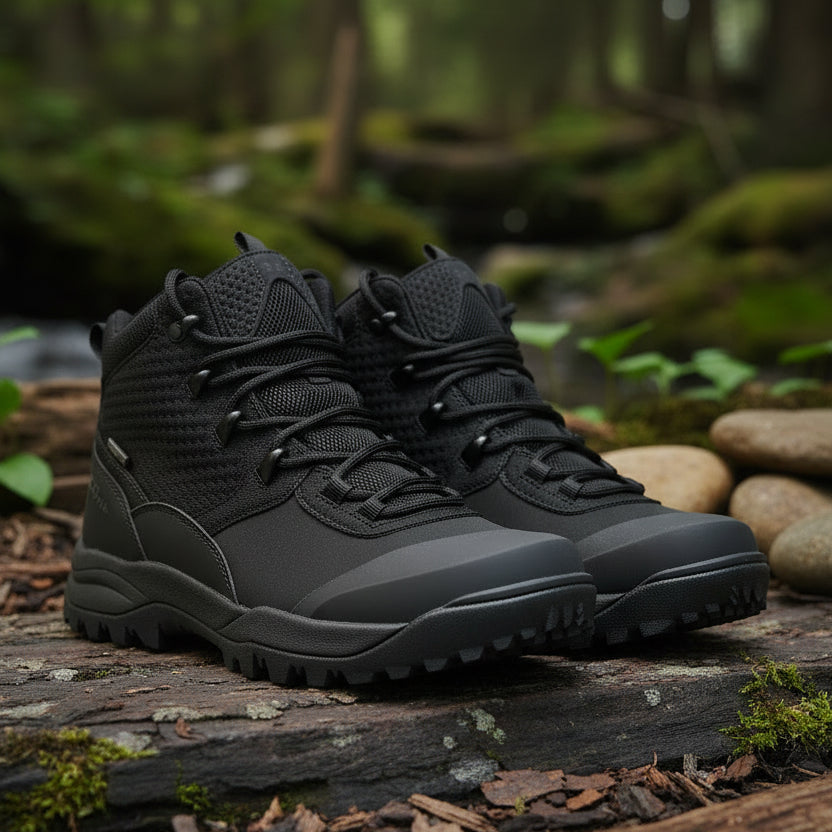 Men’s Tactical Outdoor Hiking Boots – Lightweight Breathable Trail Shoes
