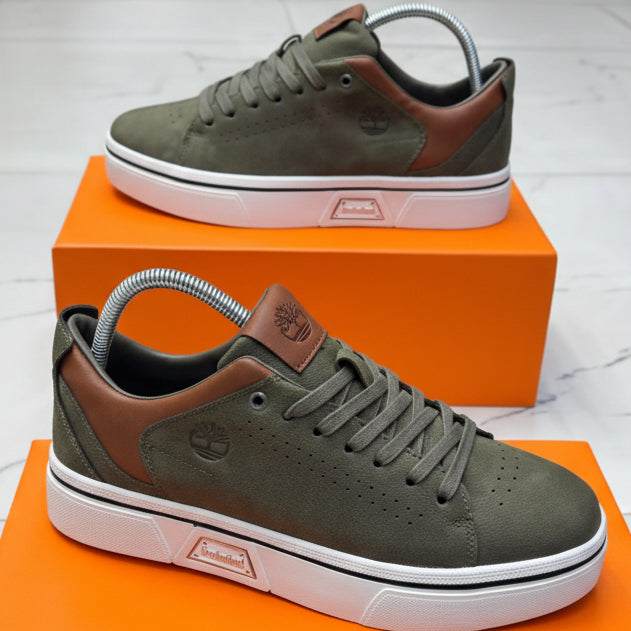 Men's Everyday Court Sneakers – Lightweight Low-Top Casual Shoes for Work, Travel & Off-Duty Style